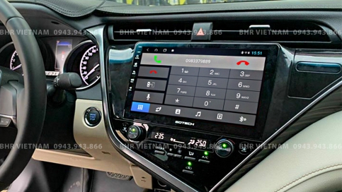 Màn hình Gotech GT360 Plus liền camera 360 Toyota Camry 2019 - nay